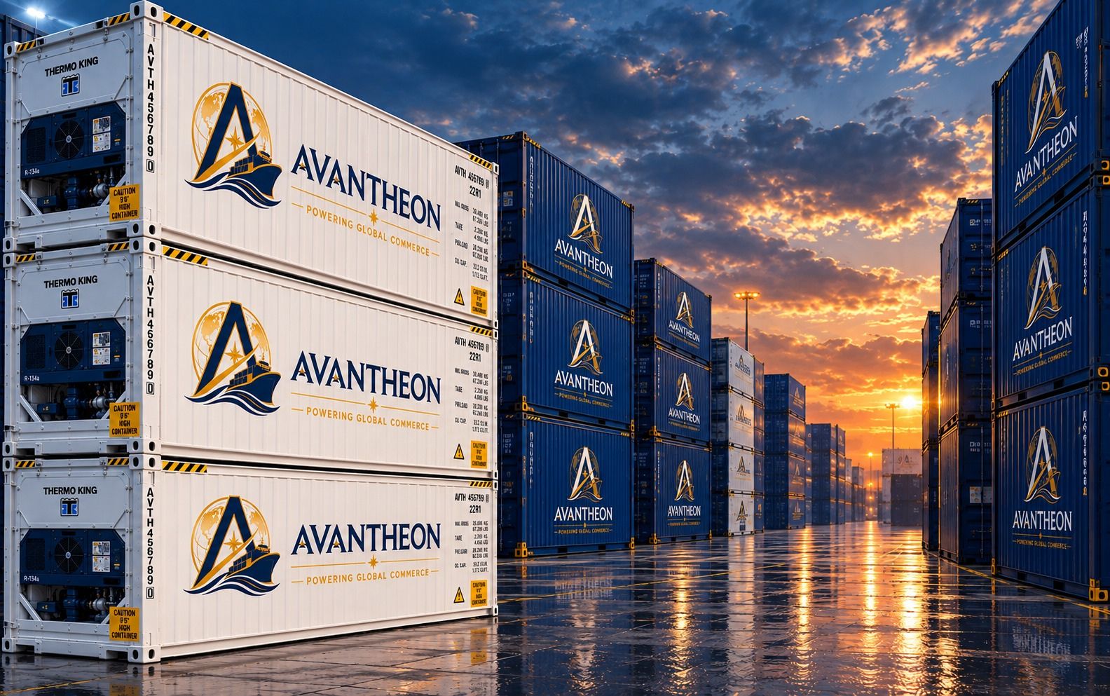 Golden container representing long-term ownership