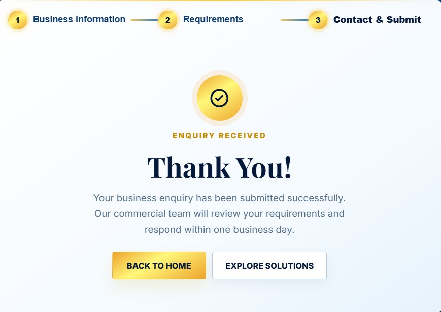 Supply-chain consultants reviewing business requirements
